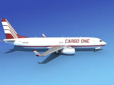Boeing 737-800 Cargo One 3D model