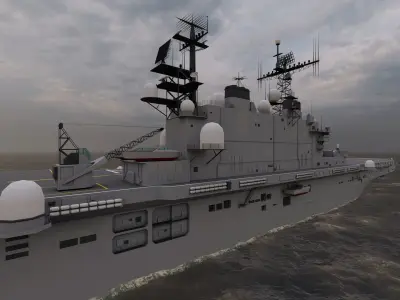 Frigate type-Warship  3D model