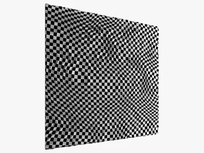 wave wall 20 3D model