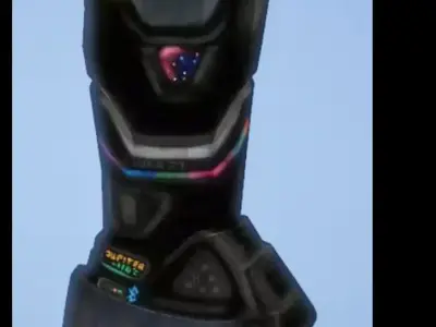 SPACE WARRIOR MOD GLOVE 3D model