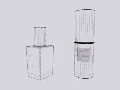 3D cosmetic makeup Foundation  3D model