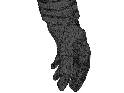 Futuristic Cyborg Hand 3D Model 3D model