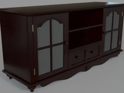 Coventry Large Tv Console 3D model