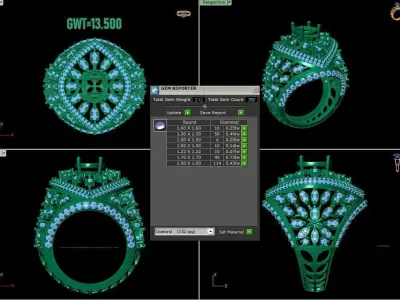 FASION RING 3D model
