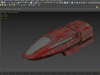 26DSC Shuttle 3D model