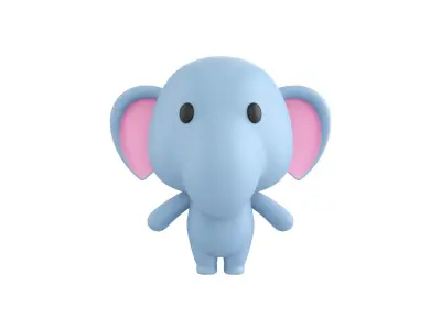 Character036 Elephant 3D model