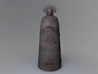 Iron Maiden  Low-poly 3D model