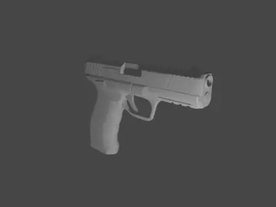 SARSILMAZ SAR9 PISTOL V1 3D model