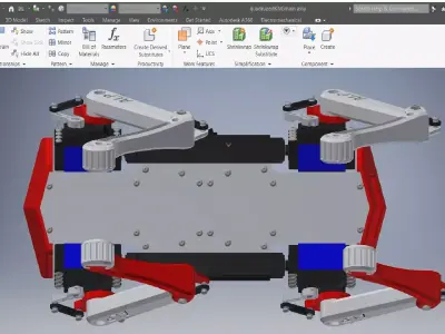 Mechanical Dog Robot 3D model