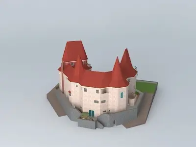 Old Castle Free 3D model buy