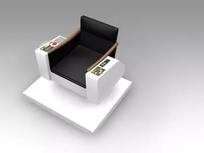 Captains Chair  Free 3D model