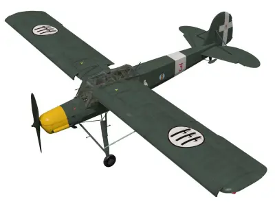 fieseler fi 156 storch C-2 3D model
