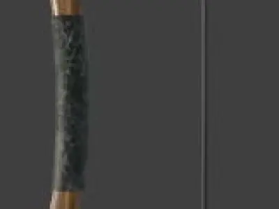 Mongol Bow 3D model