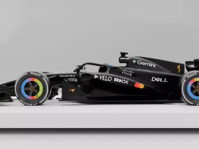 McLaren F1 MCL40 2026 RIGGING Race Car 3D model