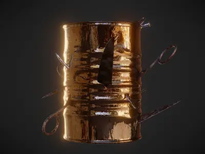 Nail Bomb - The Last Of Us 3D model
