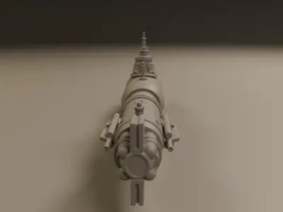 submarine 3D print model buy