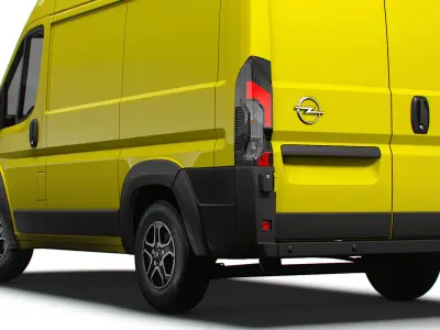 Opel e Movano Van L1H2 2024 3D model