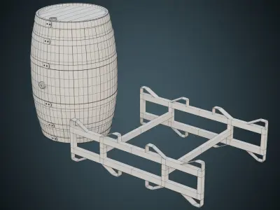 Warehouse Props Collection 1A 3D Model Pack