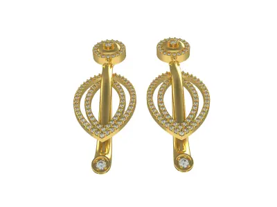 Diamond Pendant Set 47 3D print model