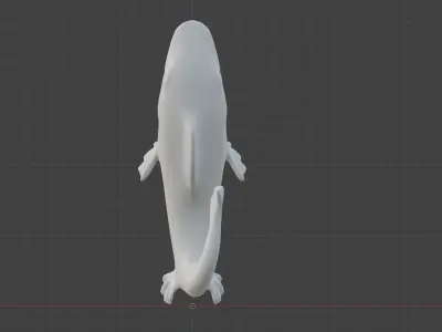 Porcelain Fish Statue - High Res 3D Print ready Free 3D print model