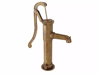 Manual water pump 3D model order