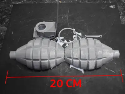 Grenade for Print 3D print model purchase