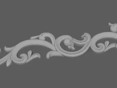 dekor ornament 3D model 222