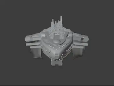 Winnu Dreadnought 3D print model