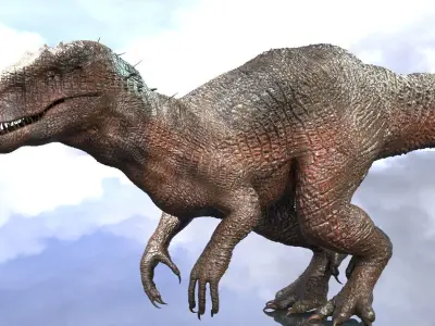 Tyrannosaurus rex 3D model 2