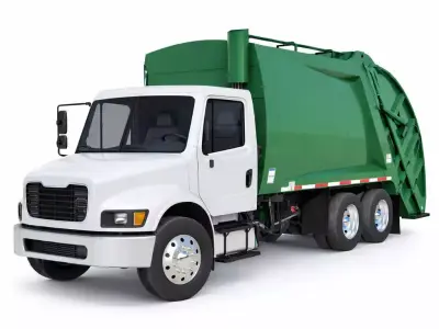 City Service Vehicles Pack 14 Models Urban Utility Fleet