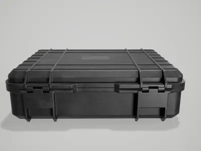 Hard Case Low-poly 3D model purchase