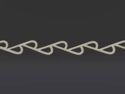 Tesla Valve 3D model