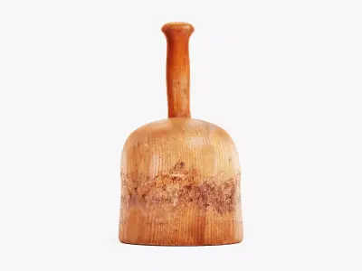 -Wooden Mallet V1- 3D model