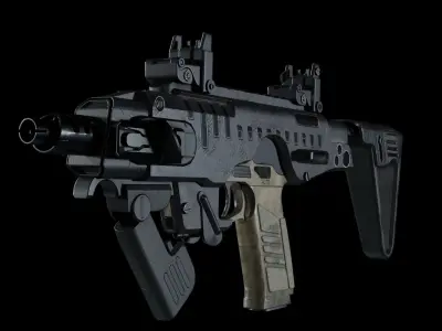 P10 Roni Game-ready model Low-poly 3D model