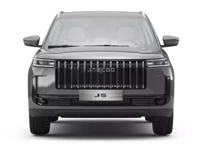 2026 Jaecoo J5 With Interior 3D model