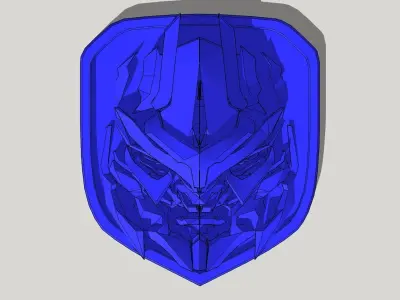 Megatron Emblem for Dodge Truck 3D print model