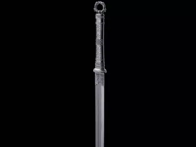 Chinese swords GameReady Model 3D model