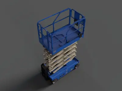 Lift crane 3D model