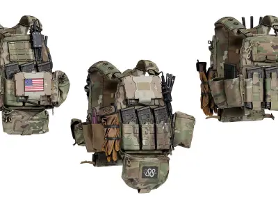 FERRO CONCEPTS FCPC V5 Low-poly 3D model