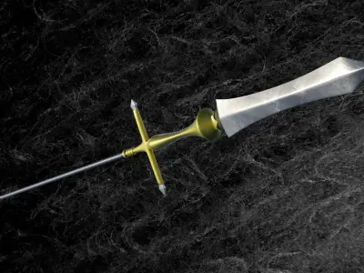 ROYAL SPEAR  Low-poly 3D model