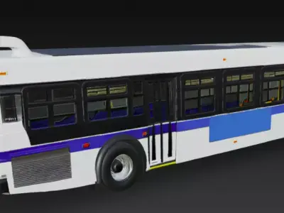 MTA New York City Bus 3D model