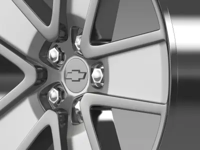 Chevrolet Camaro Redflash 2010 rim 3D model