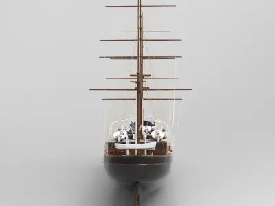 Tall Ship 3D model
