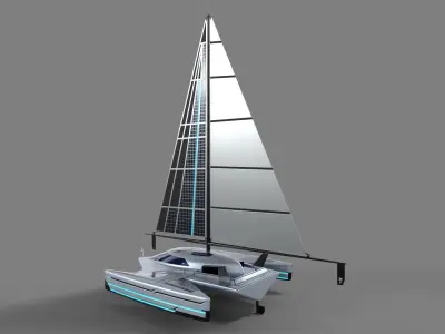 Dinghy 3D model