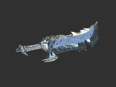 Blades of Chaos 3D print model