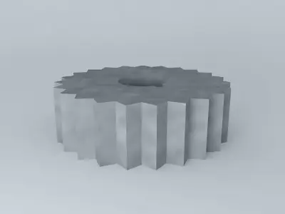 Lower gear Free 3D model
