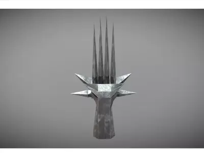 Free Low-Poly Weapon Asset Pack for Game Developers and Creators Free low-poly 3D model