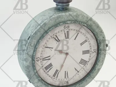 Vintage Clock 3D model