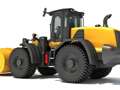  Wheel Loader 3D model
