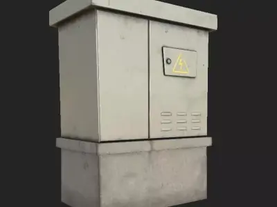 Electric Panel 3d model 3D model